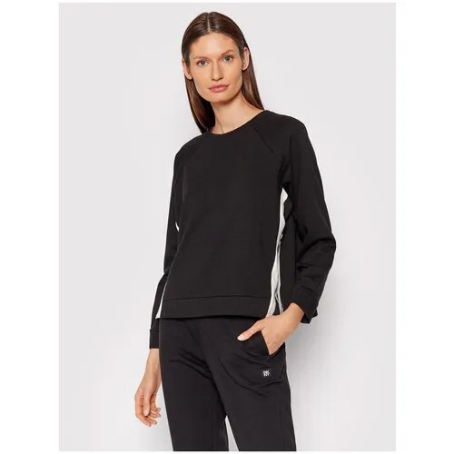 Лонгслив DKNY, размер 42, чёрный