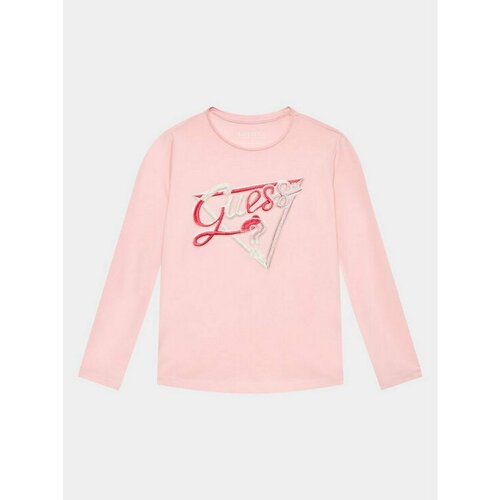 Лонгслив GUESS, размер 16Y [METY], розовый