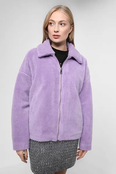 Полушубок женский Belucci BL22074123-039 фиолетовый XL