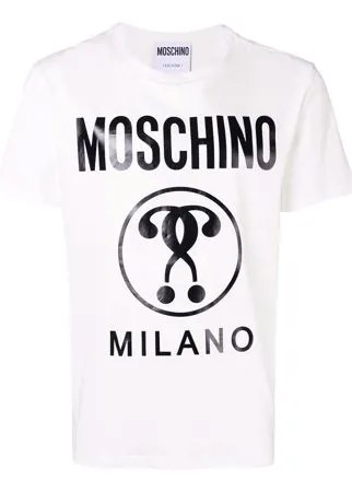 Moschino logo print T-shirt