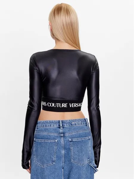 Блуза стандартного кроя Versace Jeans Couture, черный