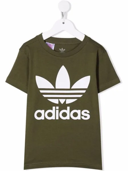 Adidas Kids футболка с логотипом