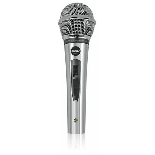 Микрофон BBK CM131, серебристый [cm131 (s)]