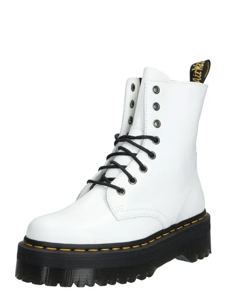 Ботинки на шнуровке Dr. Martens Jadon, белый