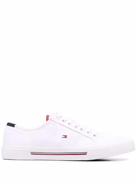 Tommy Hilfiger кеды с вышитым логотипом