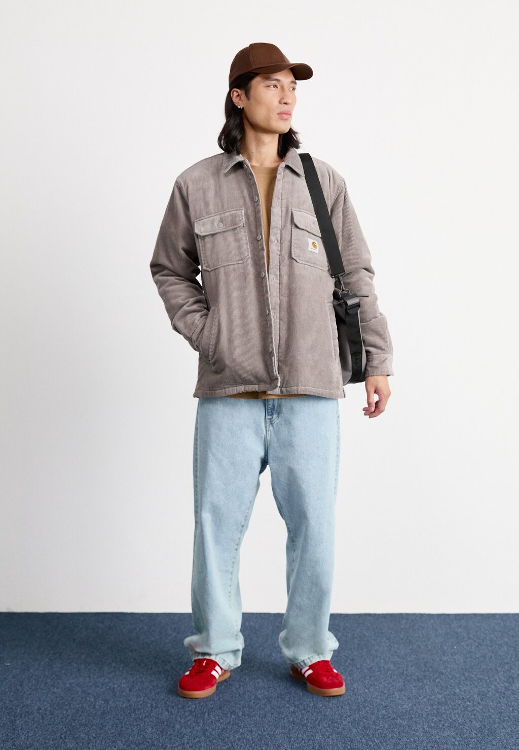 Межсезонная куртка WHITSOME Carhartt WIP, серый