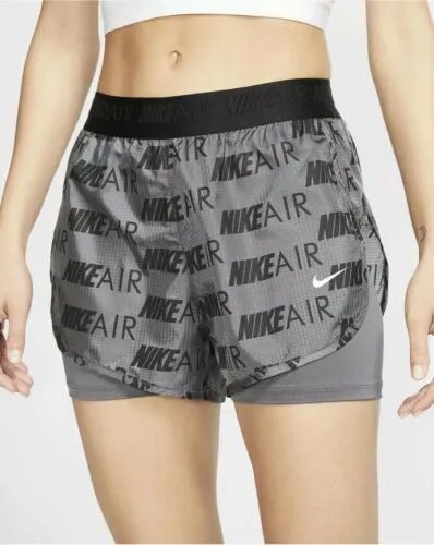 Шорты для бега Nike Air, женские, размер S, маленькие шорты для активного отдыха, серые, #634