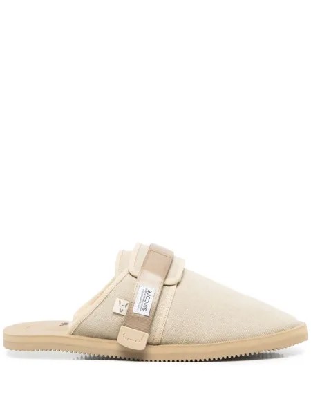 Suicoke слиперы Zavo-Mabda из коллаборации с Daniel Arsham, нейтральный цвет