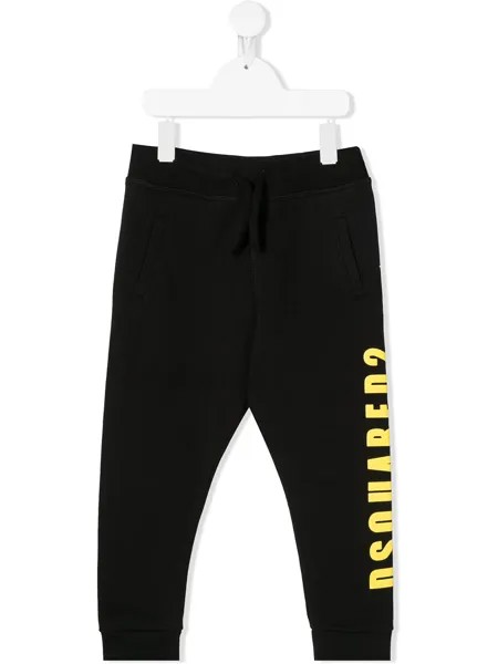 Dsquared2 Kids спортивные брюки с графичным принтом