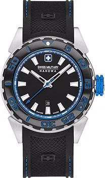 Швейцарские наручные  мужские часы Swiss military hanowa 06-4323.04.007.23. Коллекция Scuba Diver
