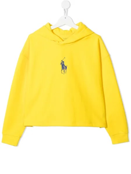 Ralph Lauren Kids худи Big Pony с длинными рукавами