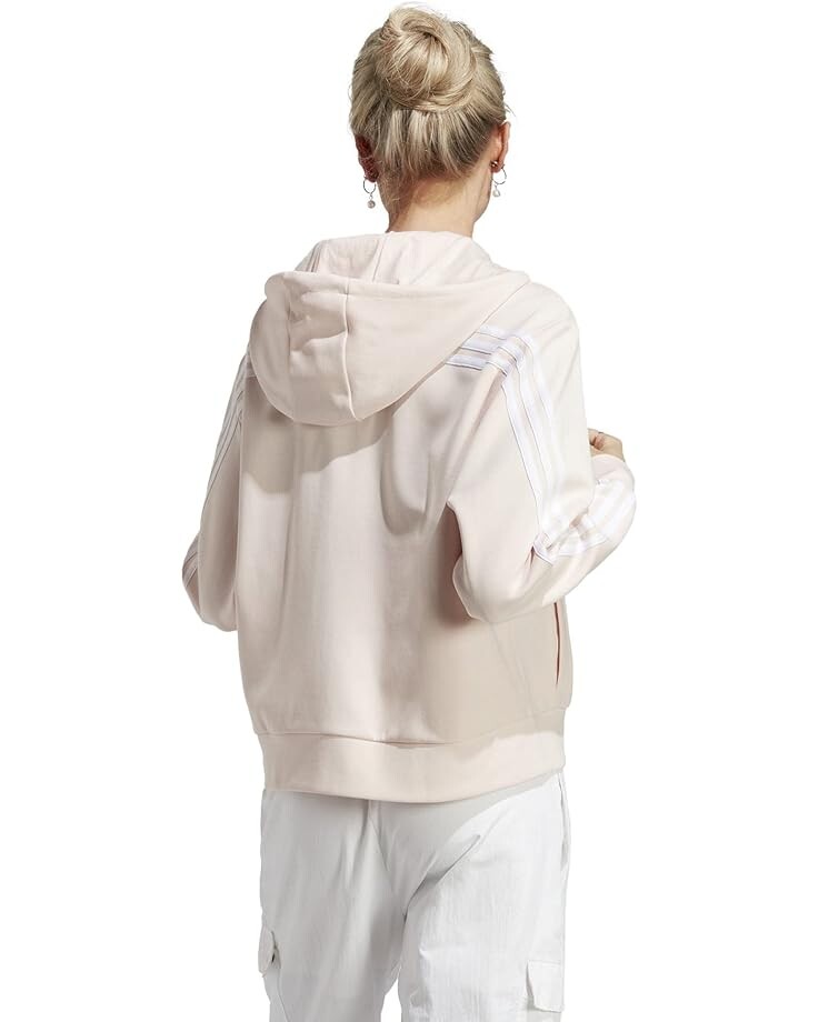 Худи Adidas Future Icons 3-Stripes Full Zip Hoodie, цвет Wonder Quartz