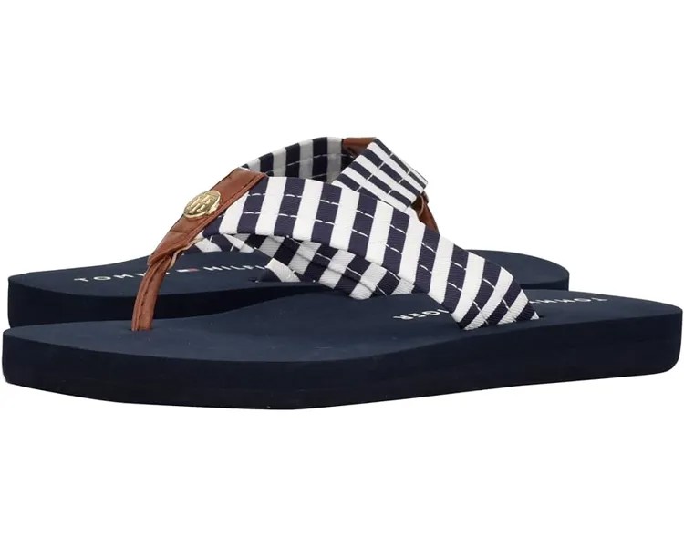 Домашняя обувь Tommy Hilfiger Clesa-X, цвет Dark Blue Stripe