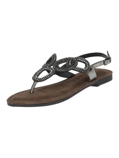 Классические босоножки Lazamani, цвет pewter