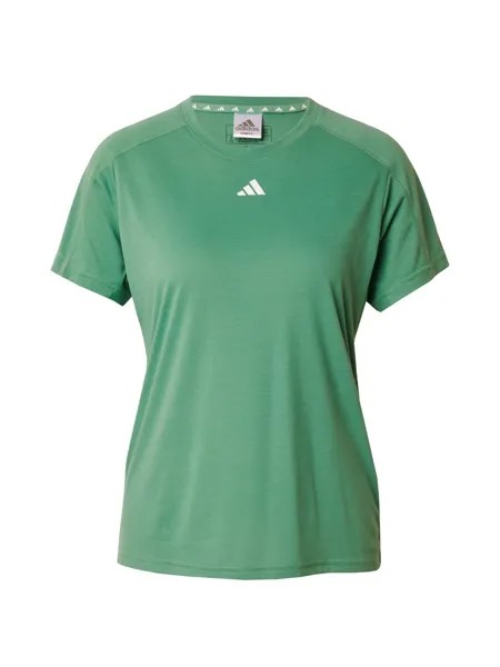 Спортивная футболка Adidas TRAIN ESSENTIALS, зеленый