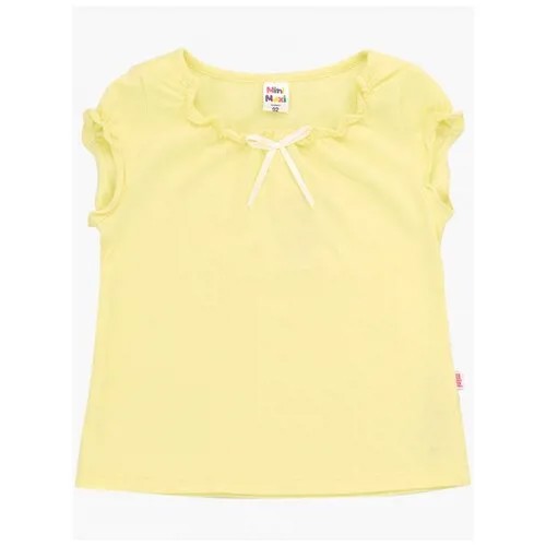 Футболка Mini Maxi, хлопок, размер 116, желтый