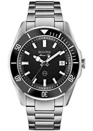 Японские наручные  мужские часы Bulova 98B203. Коллекция Marine Star