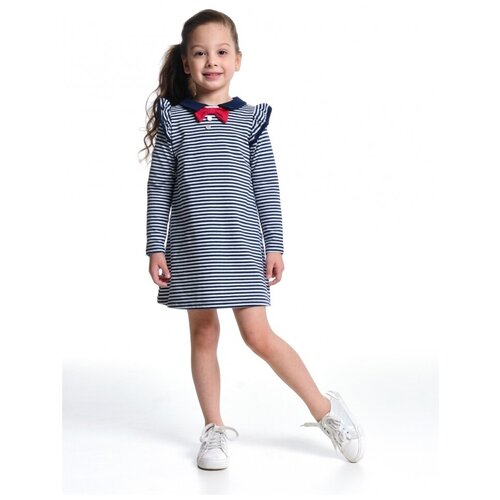 Платье Mini Maxi, модель 1024, цвет синий, размер 104