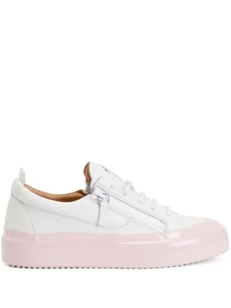 Giuseppe Zanotti кеды Frankie Match, белый