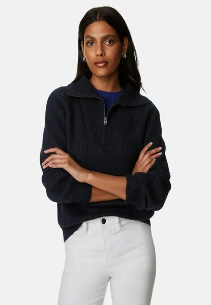 Свитер Recycled Blend Ribbed Pullover Marks & Spencer, цвет midnight navy