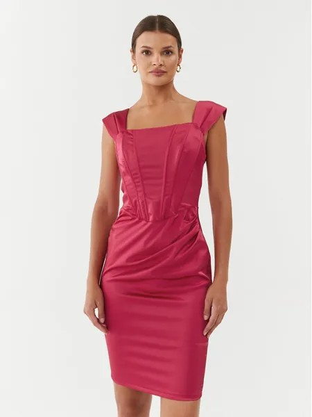 Коктейльное платье узкого кроя Rinascimento, розовый