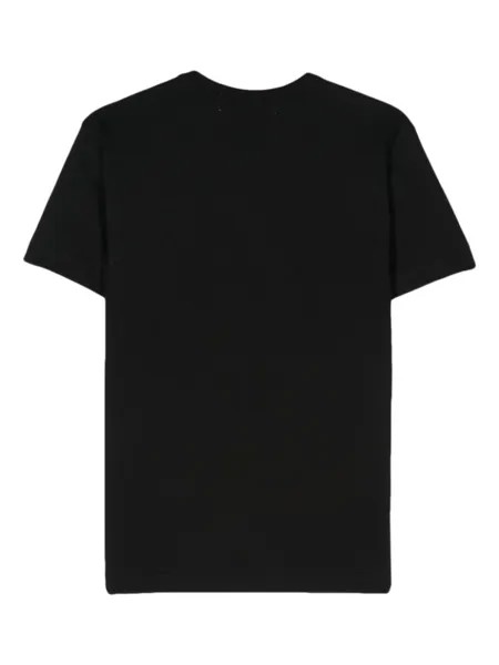 Comme Des Garçons Play футболка с нашивкой, черный