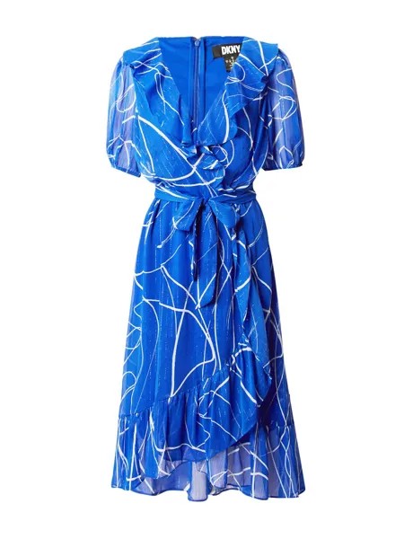 Коктейльное платье Dkny, синий