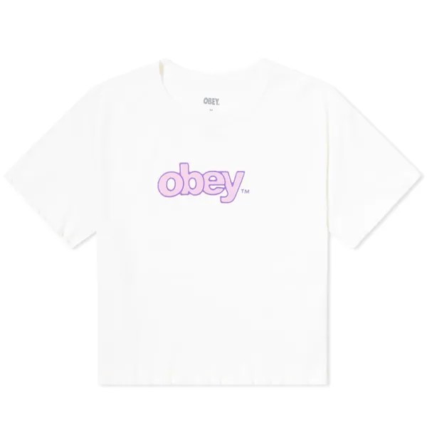 Детская футболка с логотипом Obey Dino