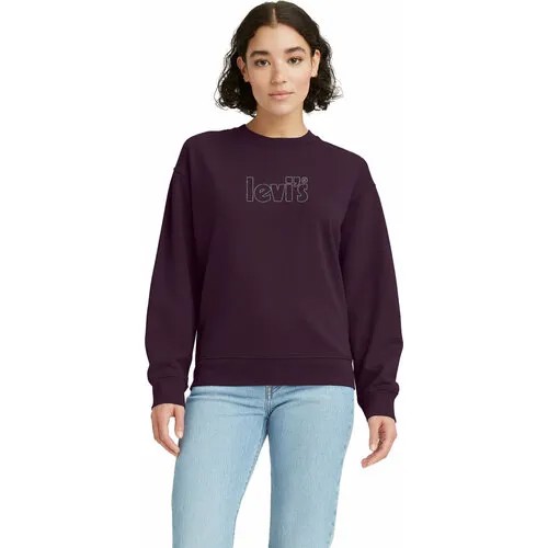 Свитшот Levi's, размер XS, бордовый