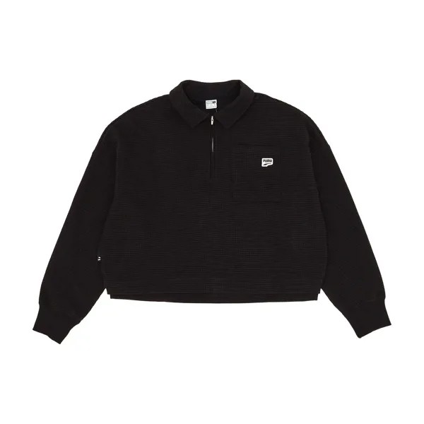 Downtown Oversized Longsleeve Polo