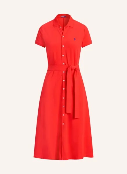 Рубашка-платье Polo Ralph Lauren, красный