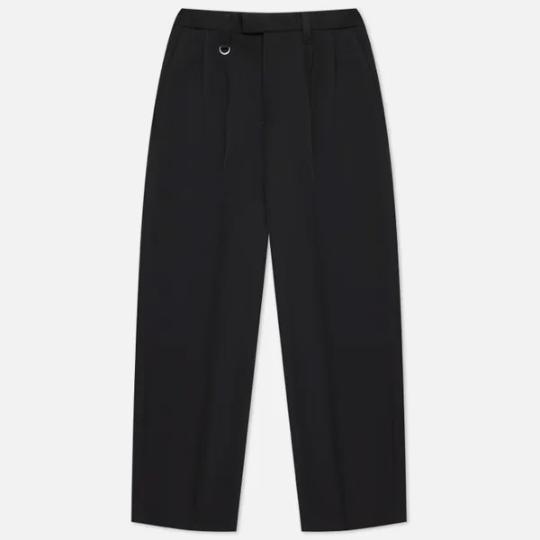 Мужские брюки SOPHNET. 2 Tuck Wide Kersey Cloth чёрный, Размер S