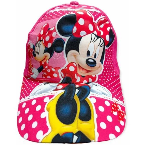 Бейсболка Disney, размер 50-56, фуксия