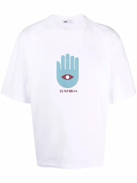 GmbH футболка Birk Hand of Fatima с принтом