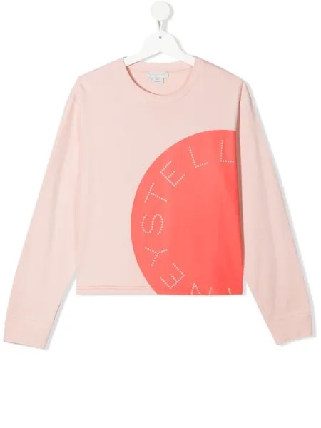 Stella McCartney Kids толстовка с логотипом
