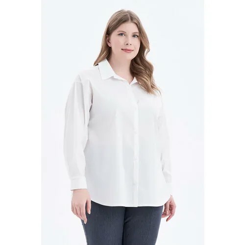 Рубашка Olsi, размер 66, белый