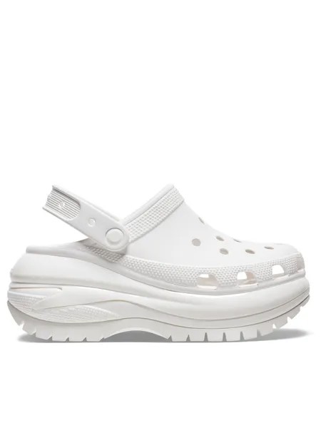 Шлепки Crocs Mega Crush Clog, белый