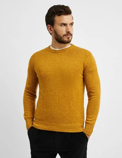 Джемпер мужской 21A_1235U1N67 United Colors of Benetton желтый 2XL