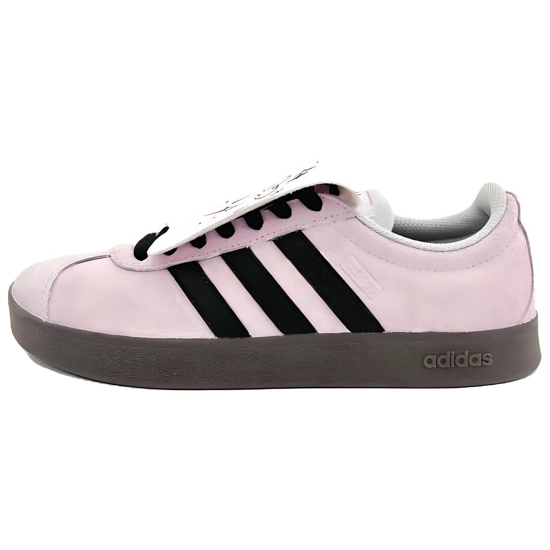 Кроссовки adidas Cloudfoam All Court Skateboarding Shoes Unisex Low-top Pink, розовый