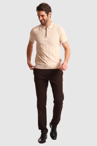 Футболка-поло мужская 20S-PZBL15SS-T/20 Kanzler бежевая S