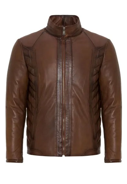 Кожаная куртка Felix Hardy, цвет light brown