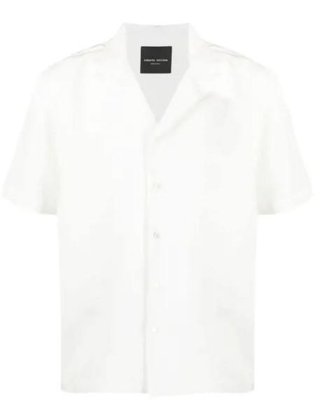 Roberto Collina рубашка на пуговицах с короткими рукавами