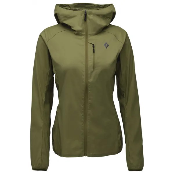 Куртка из софтшелла Black Diamond Women's Alpine Start Hoody, цвет Crag Green