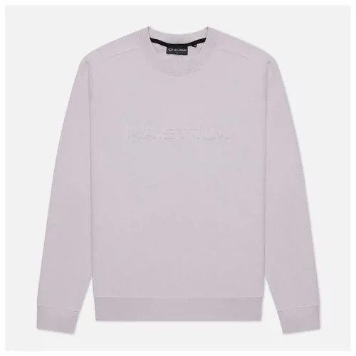 Мужская толстовка MA.Strum Embossed Logo Crew Neck фиолетовый, Размер XXXXL