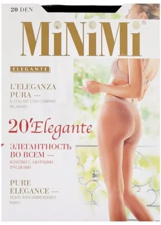 Колготки MiNiMi Elegante 20 den, размер 2-S/M, nero (черный)