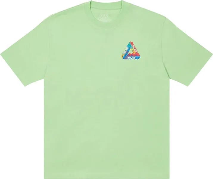 Футболка Palace Tri-Visions T-Shirt 'Pistachio', зеленый