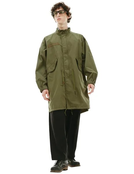Пальто Mastermind WORLD х ALPHA INDUSTRIES со скелетом