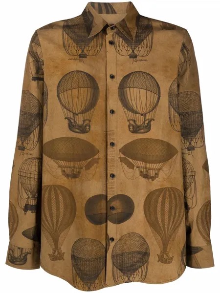 Uma Wang air balloon print shirt