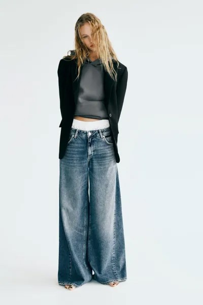 Базовый пиджак ZARA, черный