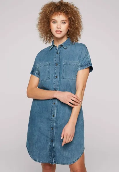 Джинсовое платье ROJA Soccx, цвет authentic blue